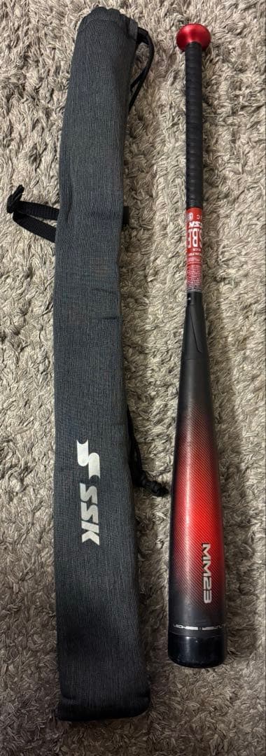 SSK MM23 軟式バット バットケース付き
