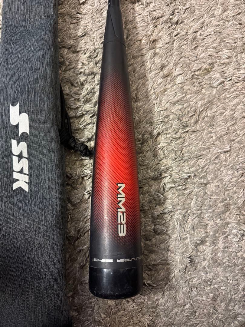 SSK MM23 軟式バット バットケース付き