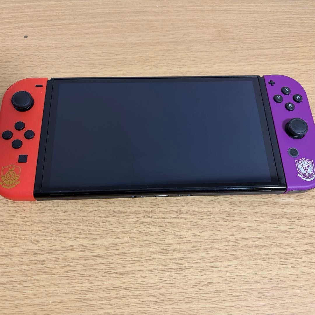 Switch Nintendo Switch 有機ELモデル スカーレット・バ…