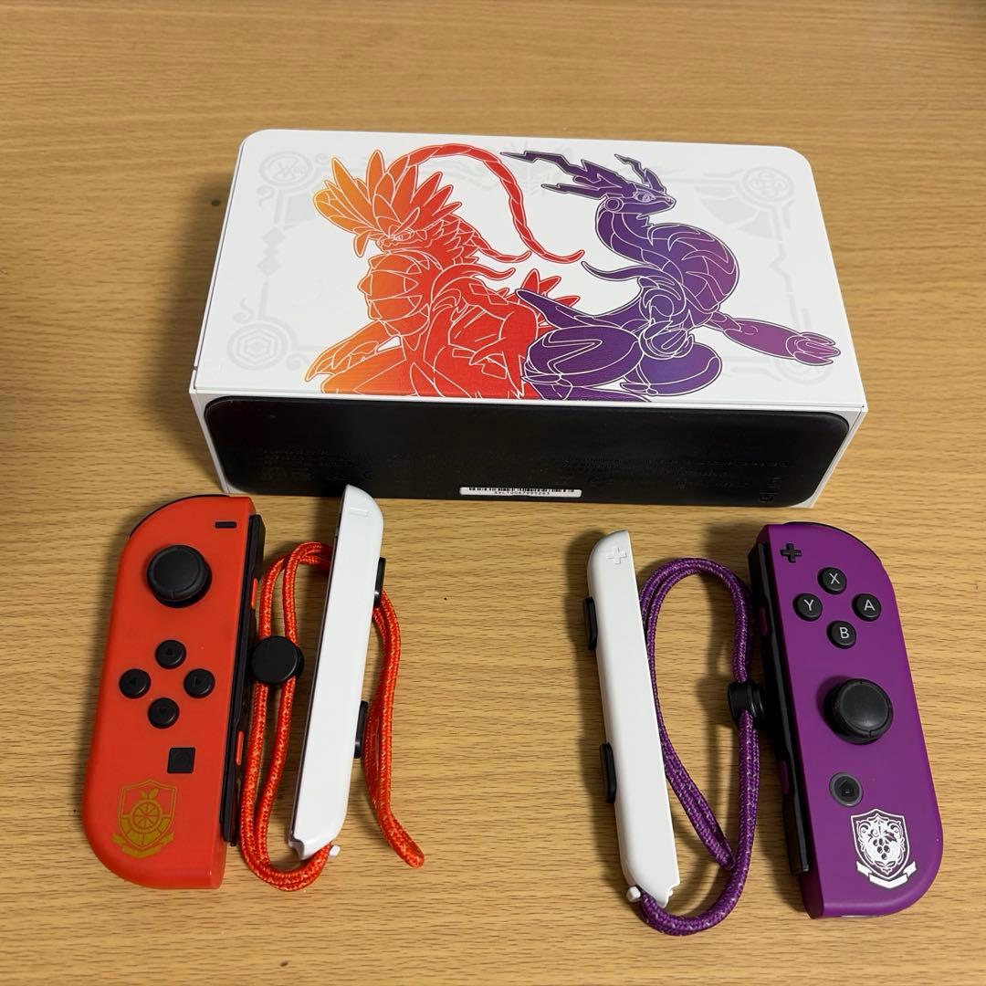 Switch Nintendo Switch 有機ELモデル スカーレット・バ…