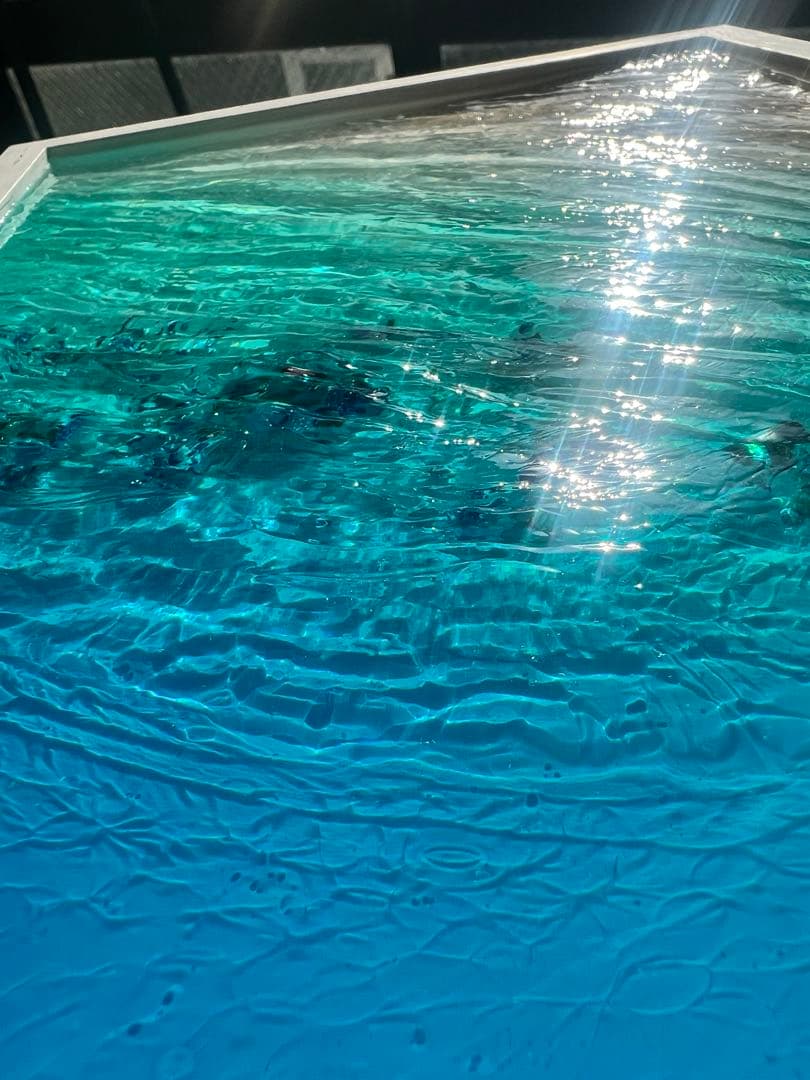 【レジンアート】波紋アート／B4size／アートパネル／壁掛け可能