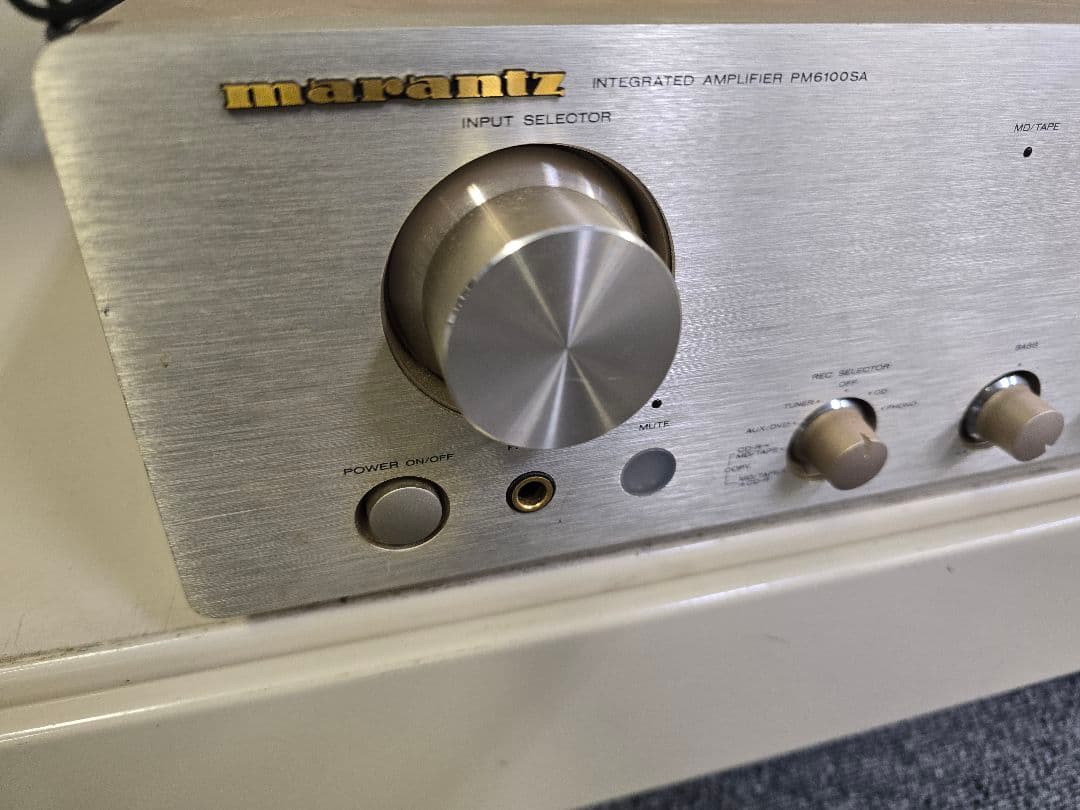 marantz マランツ PM6100SA 通電確認済 現状品