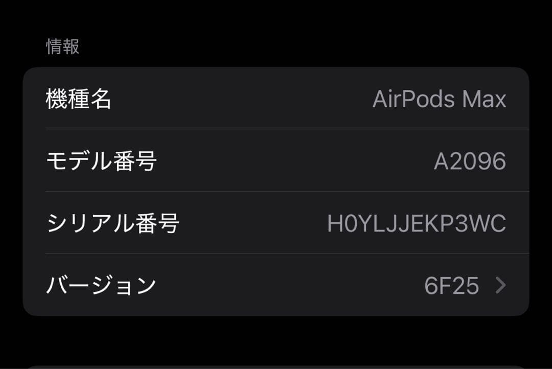 AirPods Max ケース・ケーブル付き　シルバー