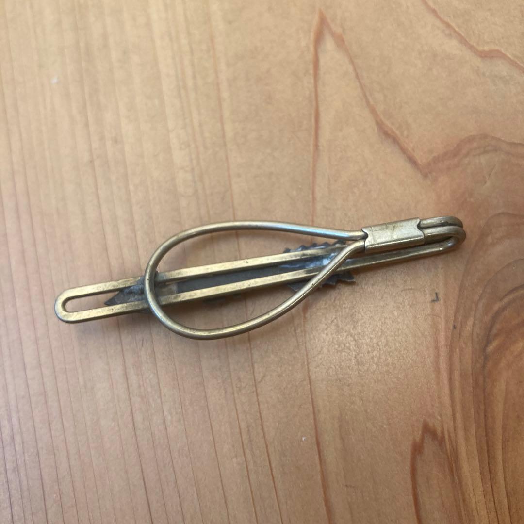 30s 40s navajo ナバホ 卍 ネクタイピン クリップ　ターコイズ