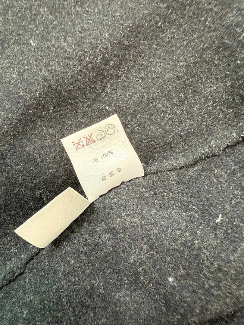 ラルフローレン　ダッフルコート　黒　毛100%