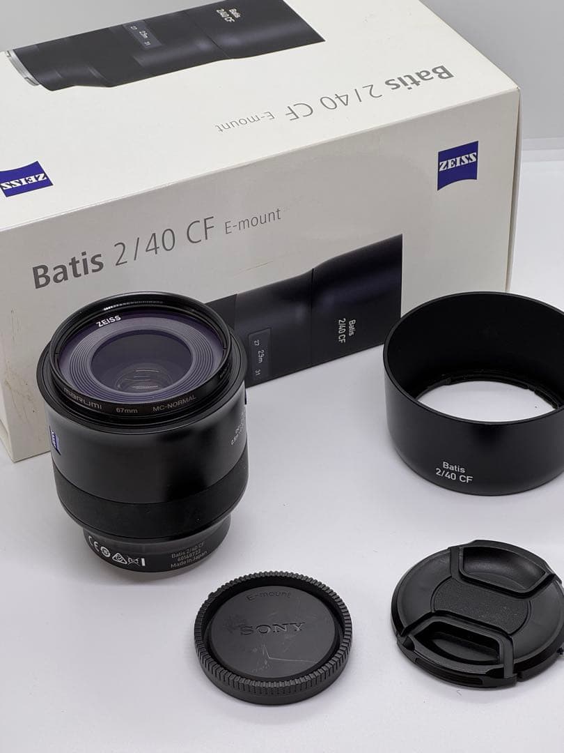 値下げZeiss Batis 2/40 CF E-mountレンズ