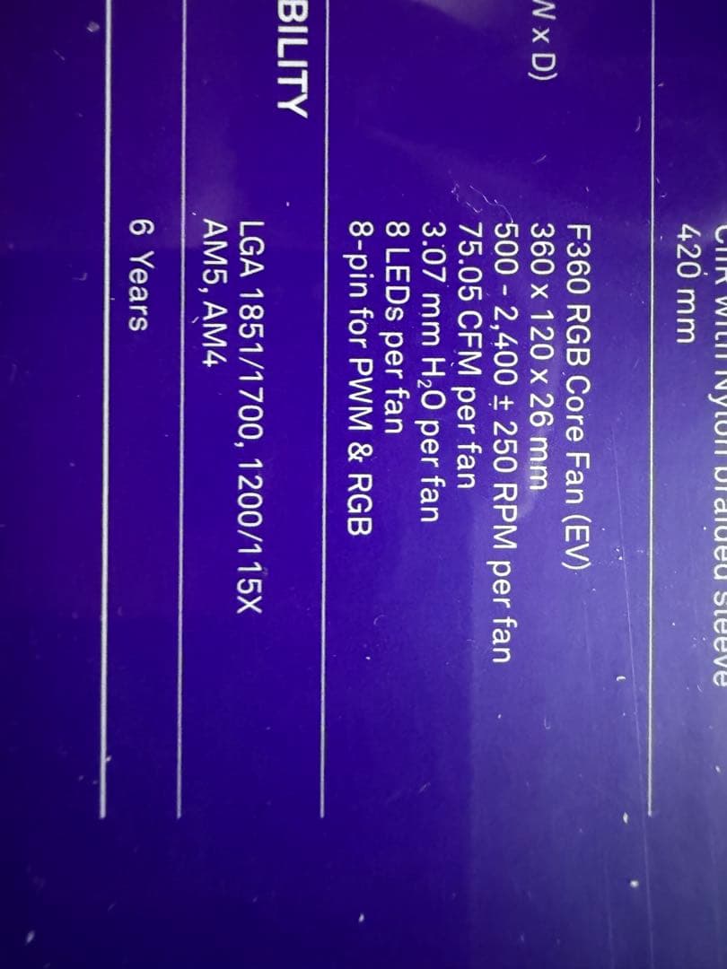 PC用ファン・クーラー NZXT KRAKEN PLUS 360 RGB