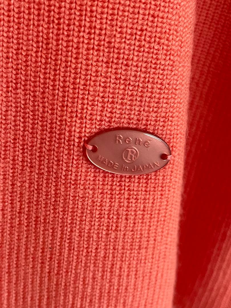 Rene コーラルピンク ニット セーター 新品未使用