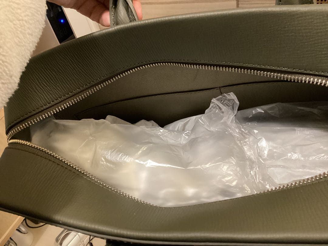 新品未使用品FARO オリーブグリーン ビジネスバッグ