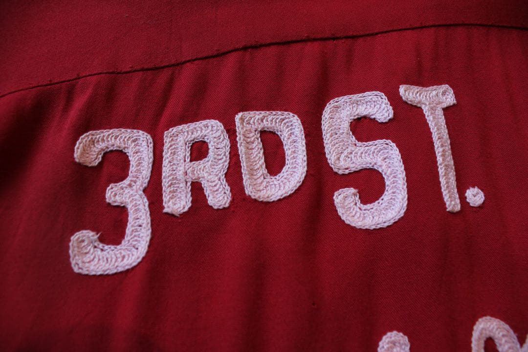 トップス 40~50s Natnast rayon bowling shirt