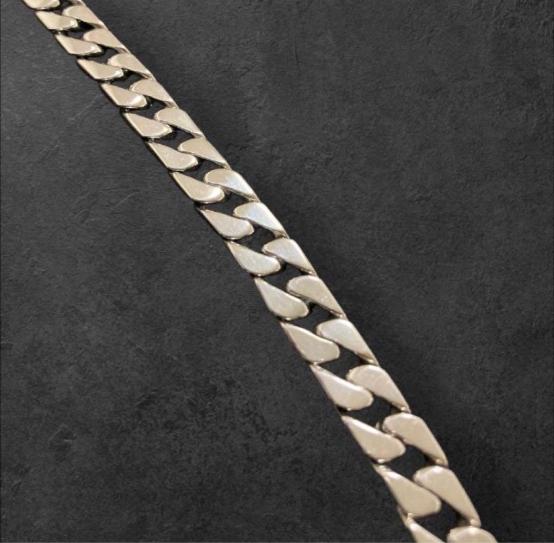 喜平 ネックレス 幅7mm 長さ50cm S925刻印 鑑定書付 シルバー925