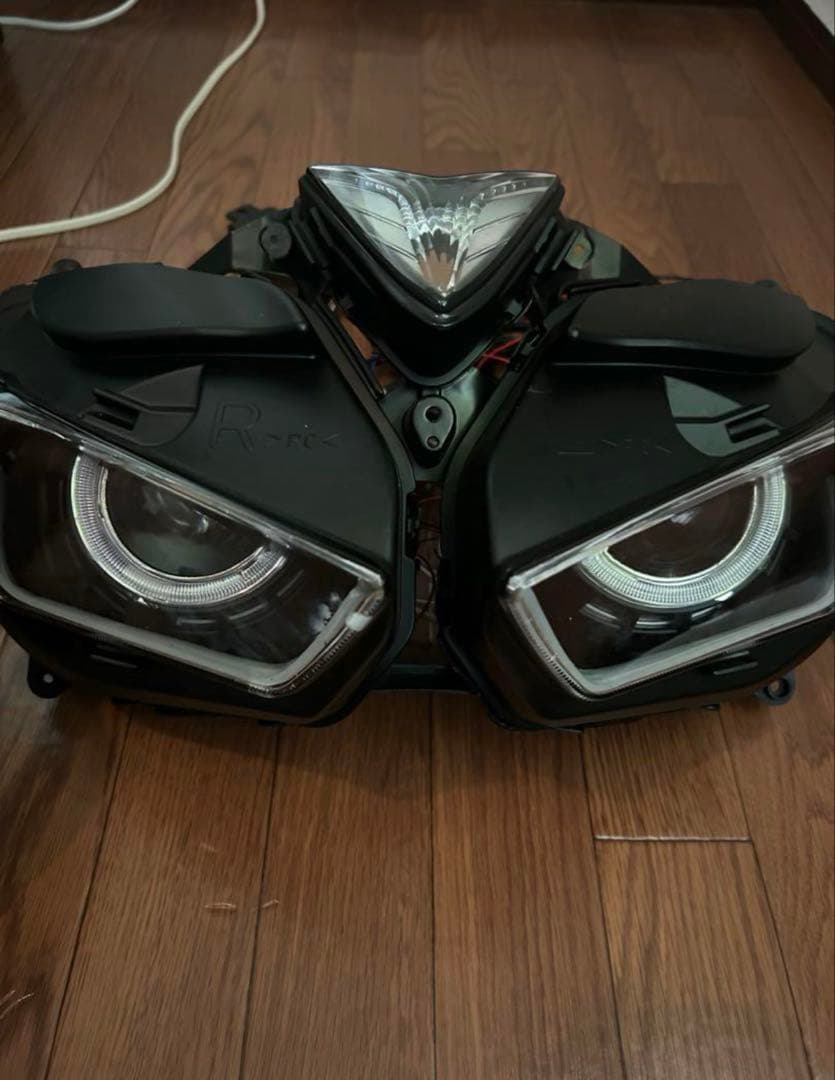 最終値下げ！ YZF-R25 HID ヘッドライト RG10J イカリング