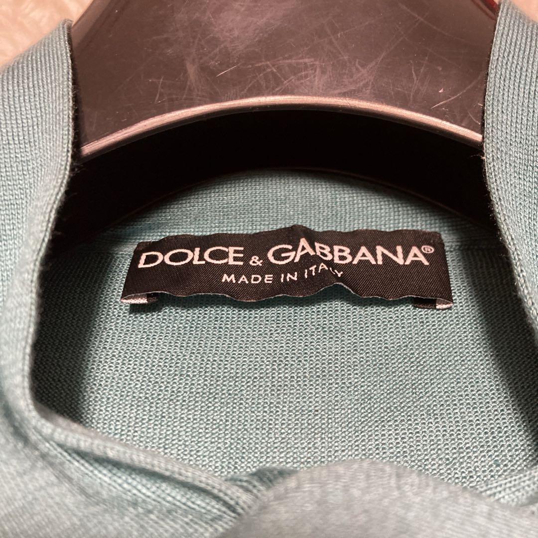 美品✨ドルチェ&ガッバーナ　シルク100 ボウタイニット　Lサイズ　DG金具