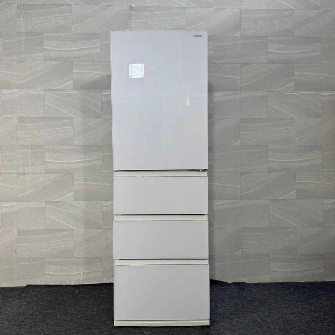 AQUA 冷蔵庫 458L 4ドア 右開き 2021年 高年式 製氷 d4068