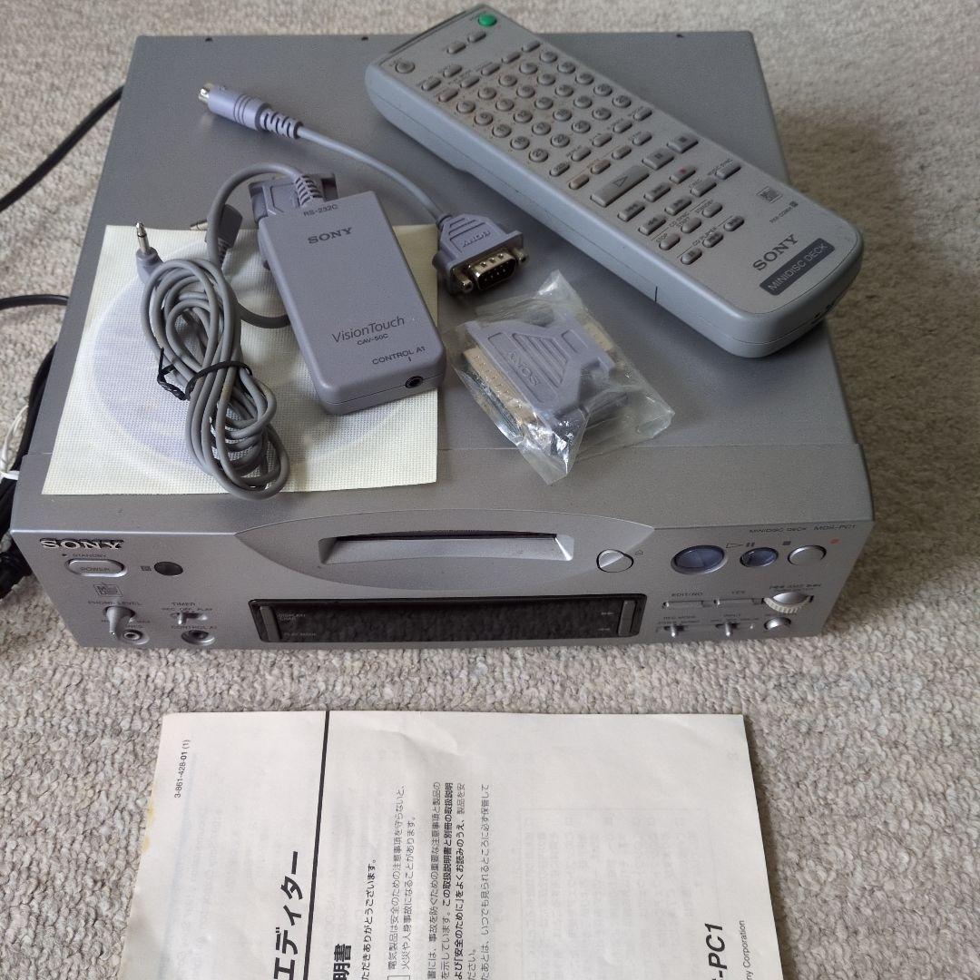 SONY ソニーミニディスクデッキ MDS-PC1 シルバー