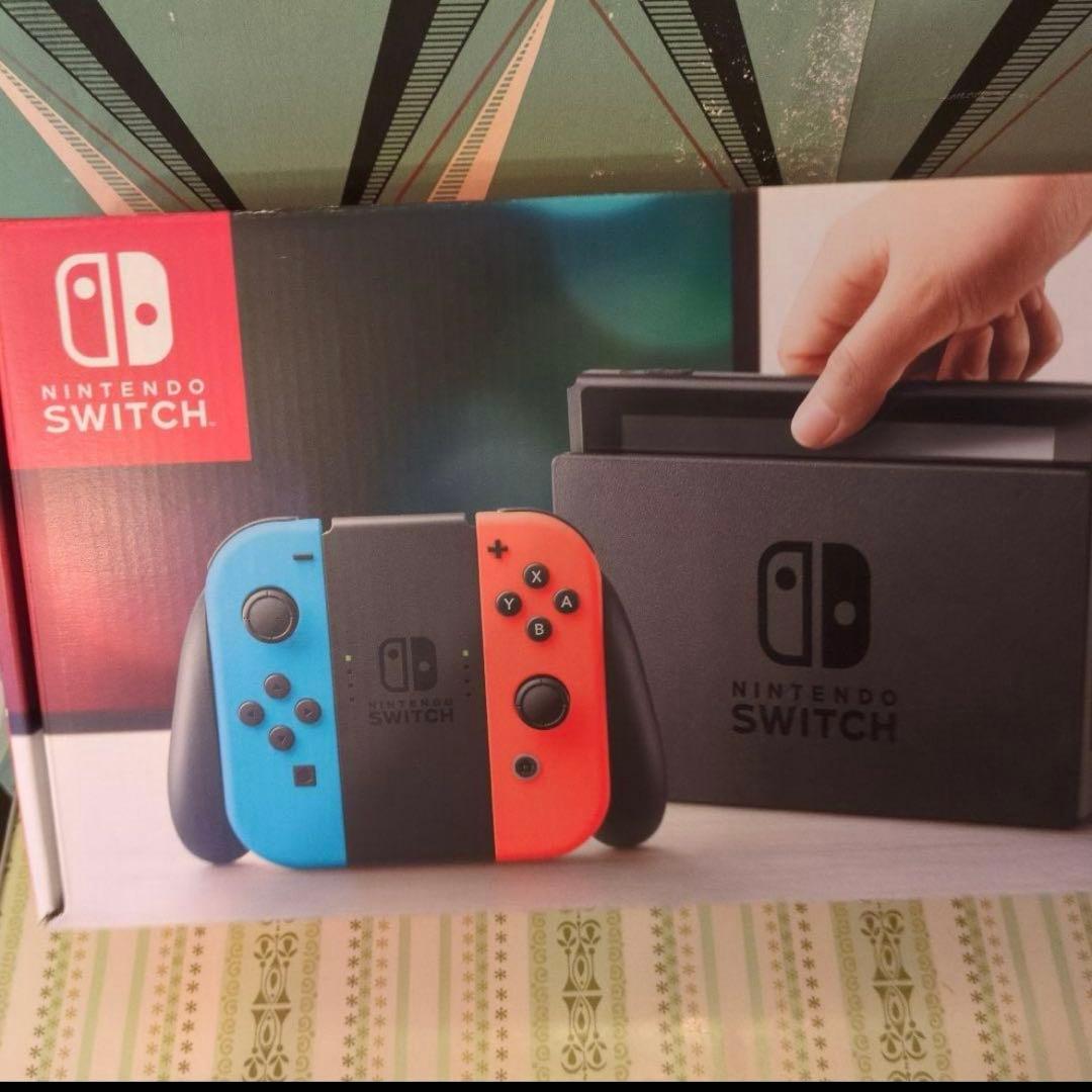 Nintendo Switch 本体 純正コントローラー、箱付き