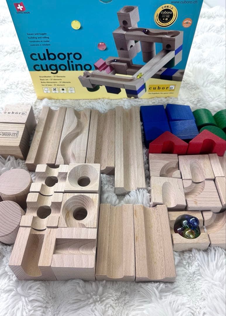 cuboro cugolino キュボロ クゴリーノ 34ピース 知育玩具