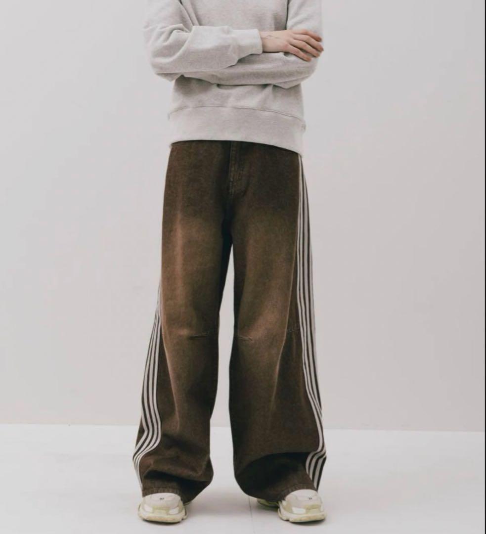 【新品】THE TOE EMIRATES TRACK DENIM PANTS