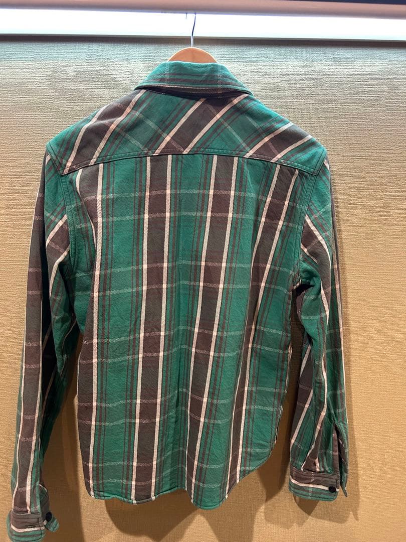 JELADO チェック柄ネルシャツ サイズ16