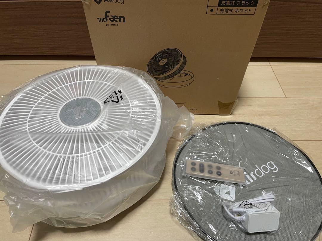 H*A様 Airdog The Fan Portable 白 コードレス扇風機