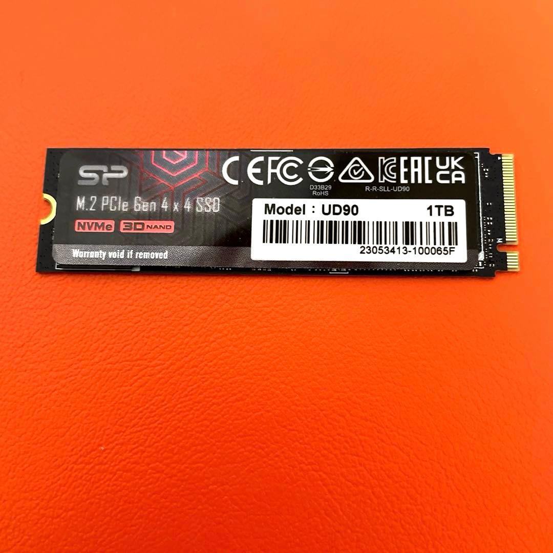 シリコンパワー PCIe Gen4x4 NVMe SSD [1TB]