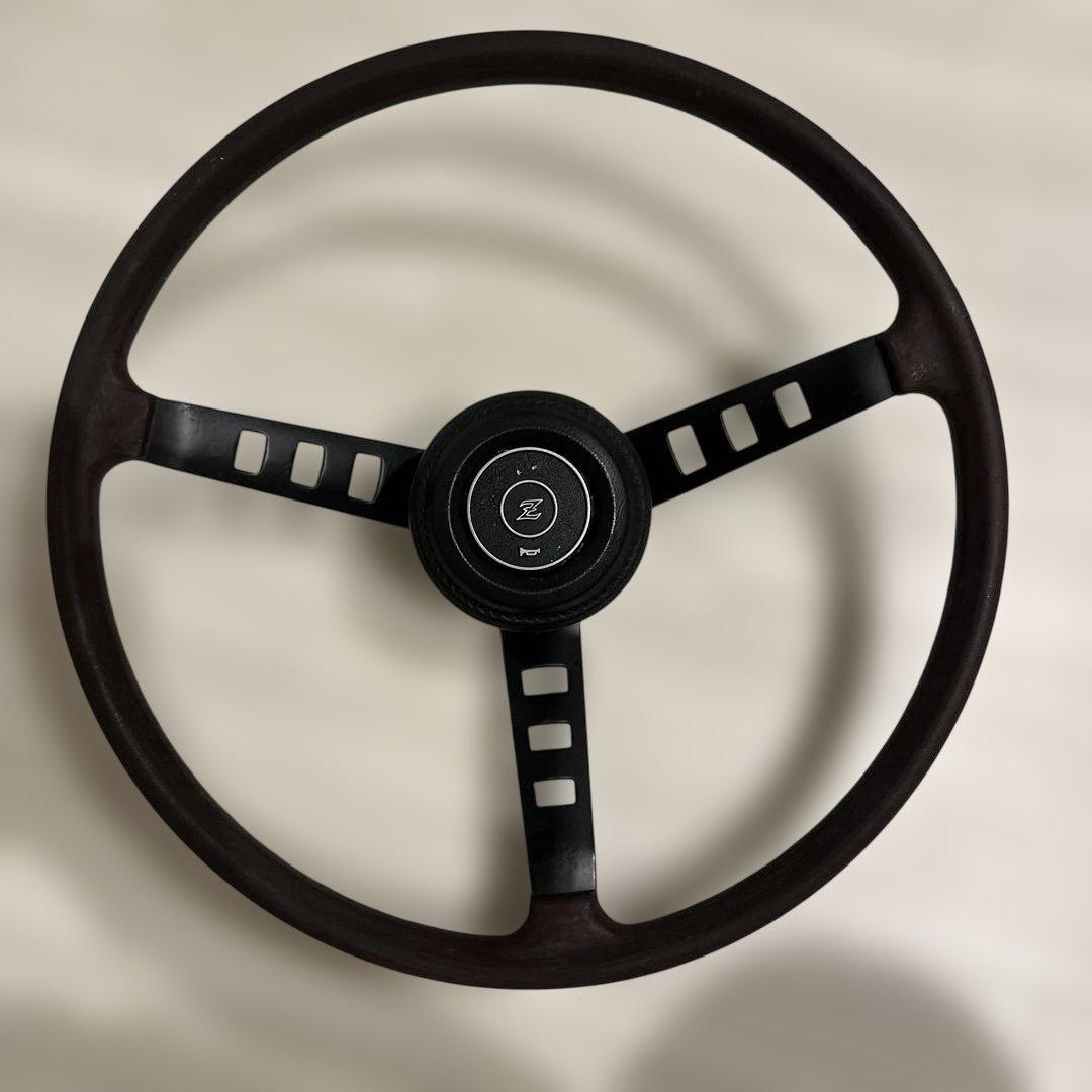【当時物】 S30Z 純正 ハンドル 240Z フェアレディZ ステアリング
