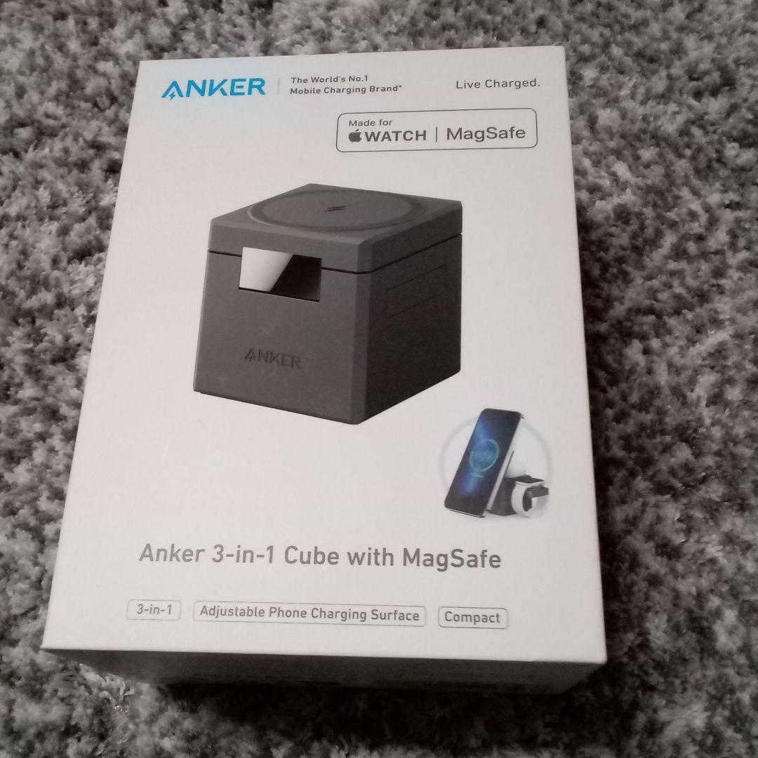 スマホアクセサリー ANKER 3-in-1 Cube with MagSafe