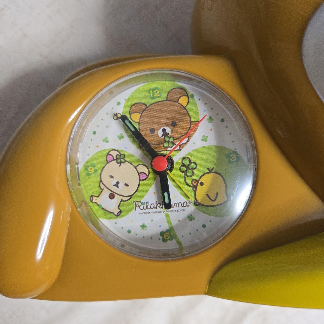 リラクマ型目覚まし時計❗