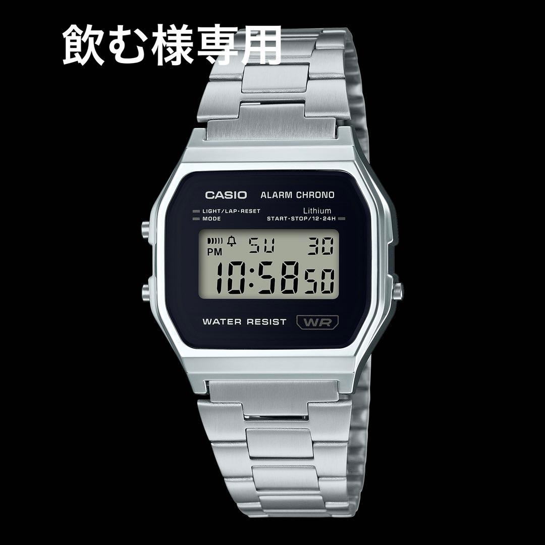 ⭐️飲む⭐️ CASIO チプカシ【反転液晶】A158WEA-1JF
