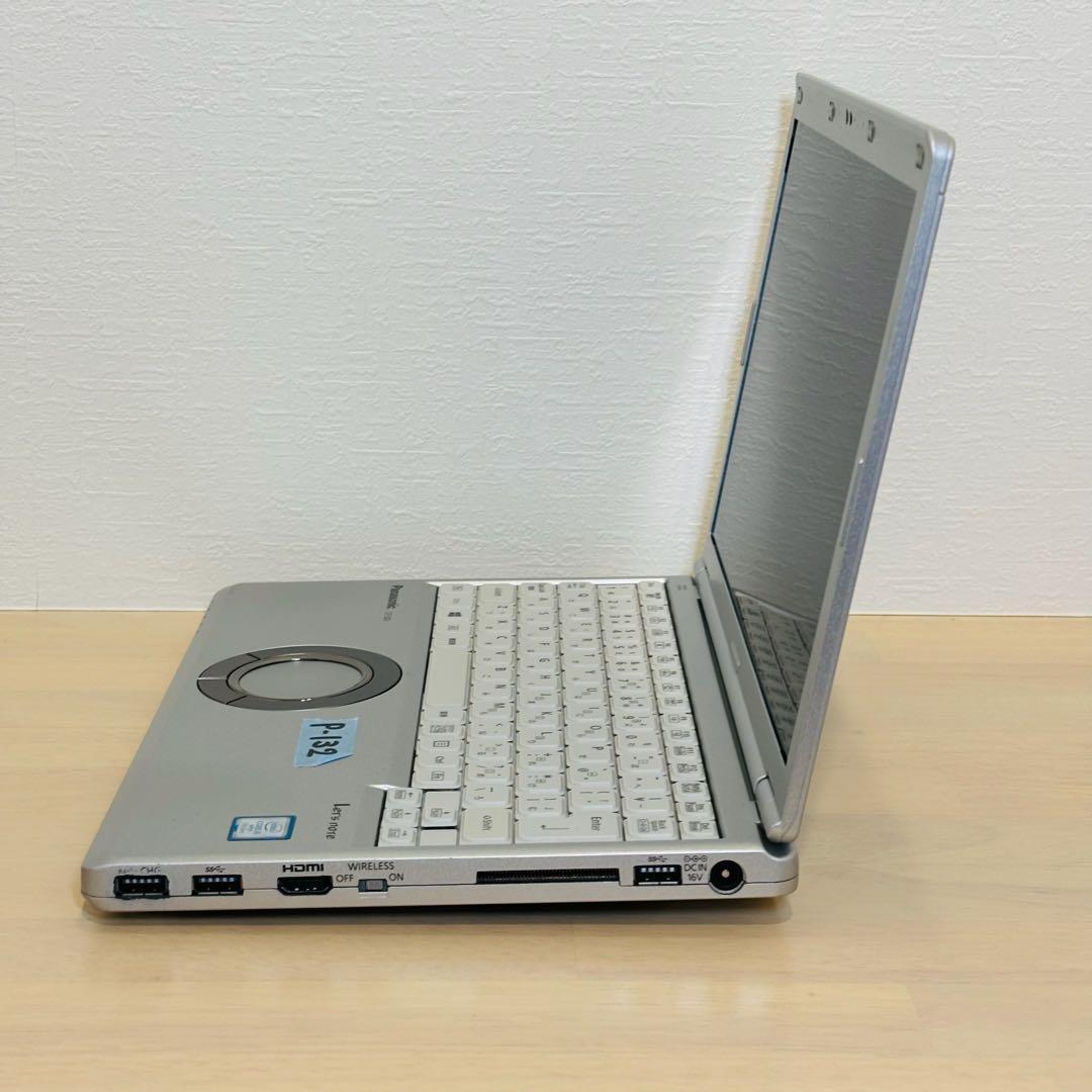 レッツノート PC Windows11 SSD DVD オフィス付き P-132