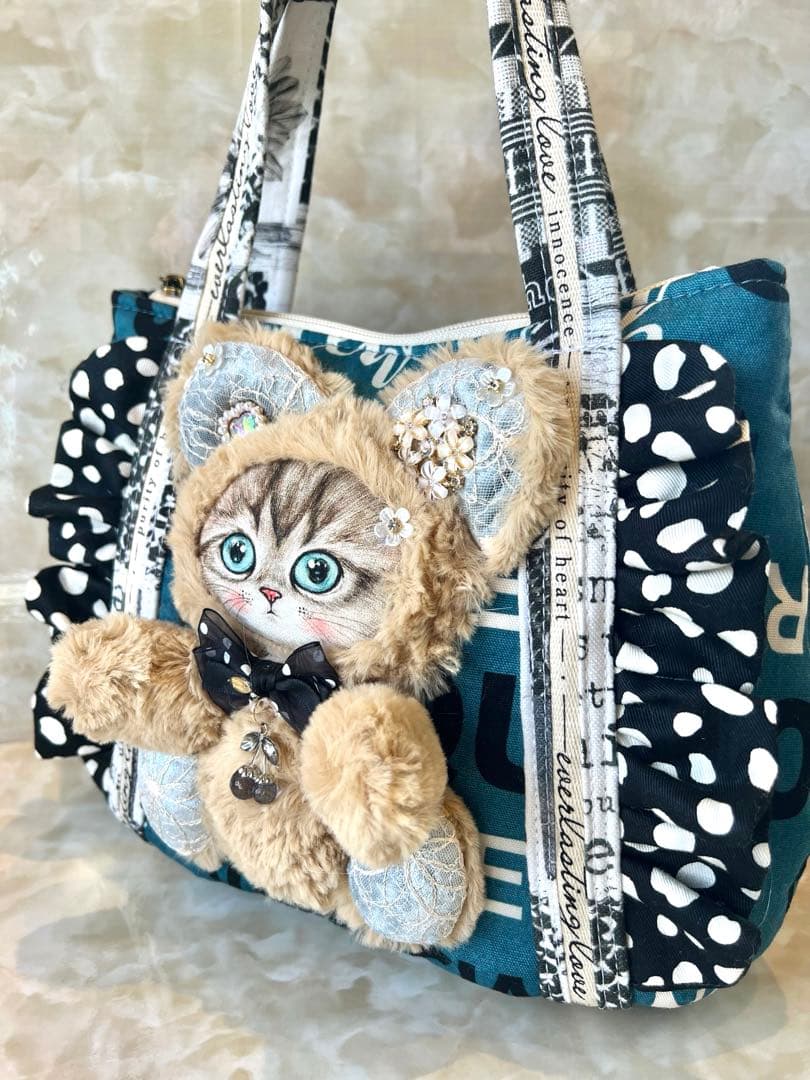 H*U様 コヤンイサムチョン　ぽってり可愛いころりんバッグ　ファスナーバッグ