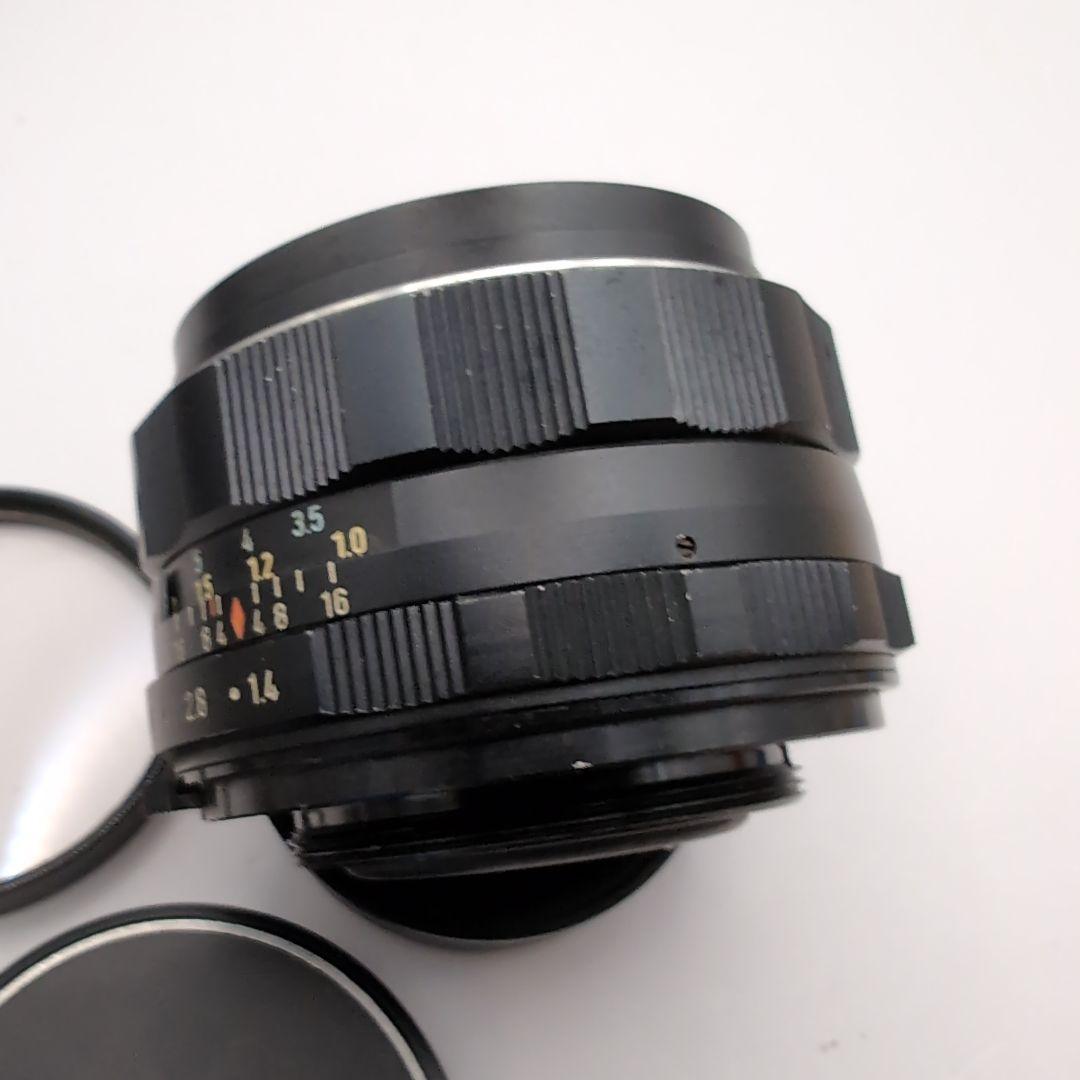 良品 Super Takumar 50mm f/1.4 純正レンズフード付き