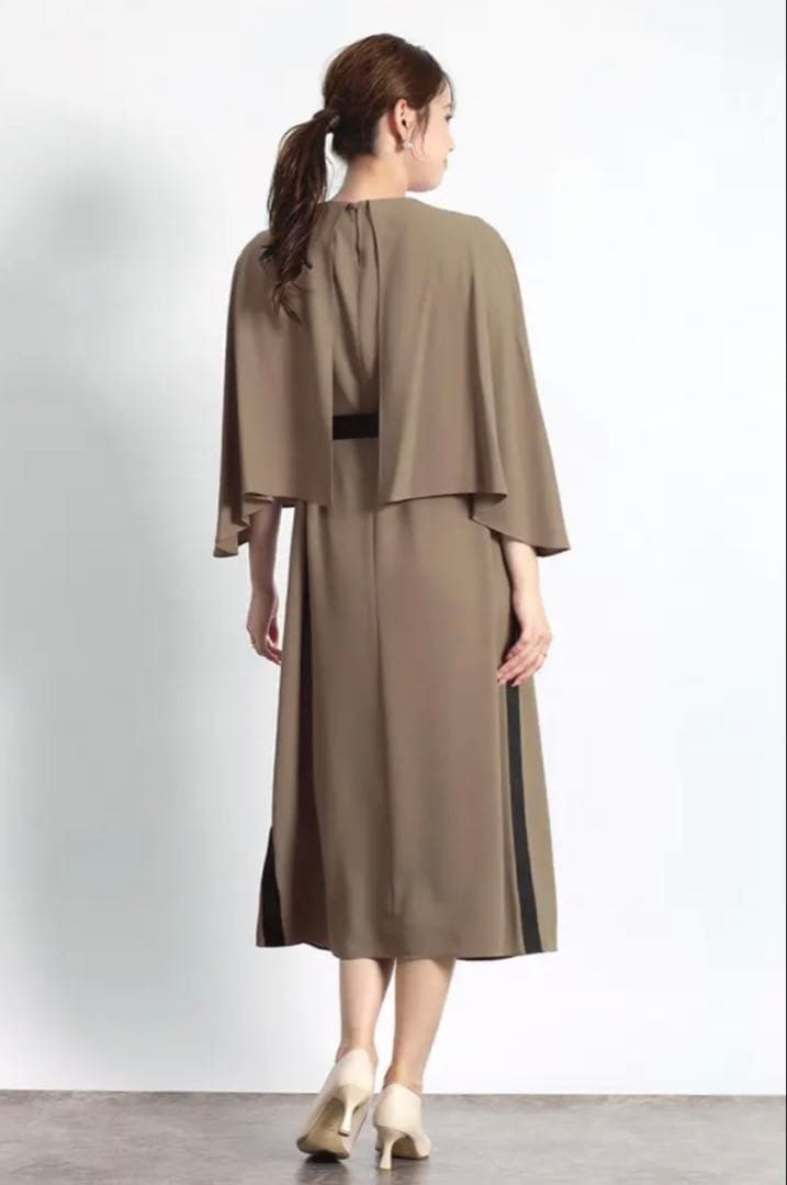 【新品】ヤマダヤ　FENNEL フェンネル　サイドテープケープワンピース