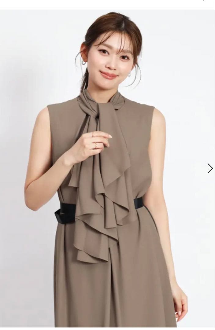 【新品】ヤマダヤ　FENNEL フェンネル　サイドテープケープワンピース