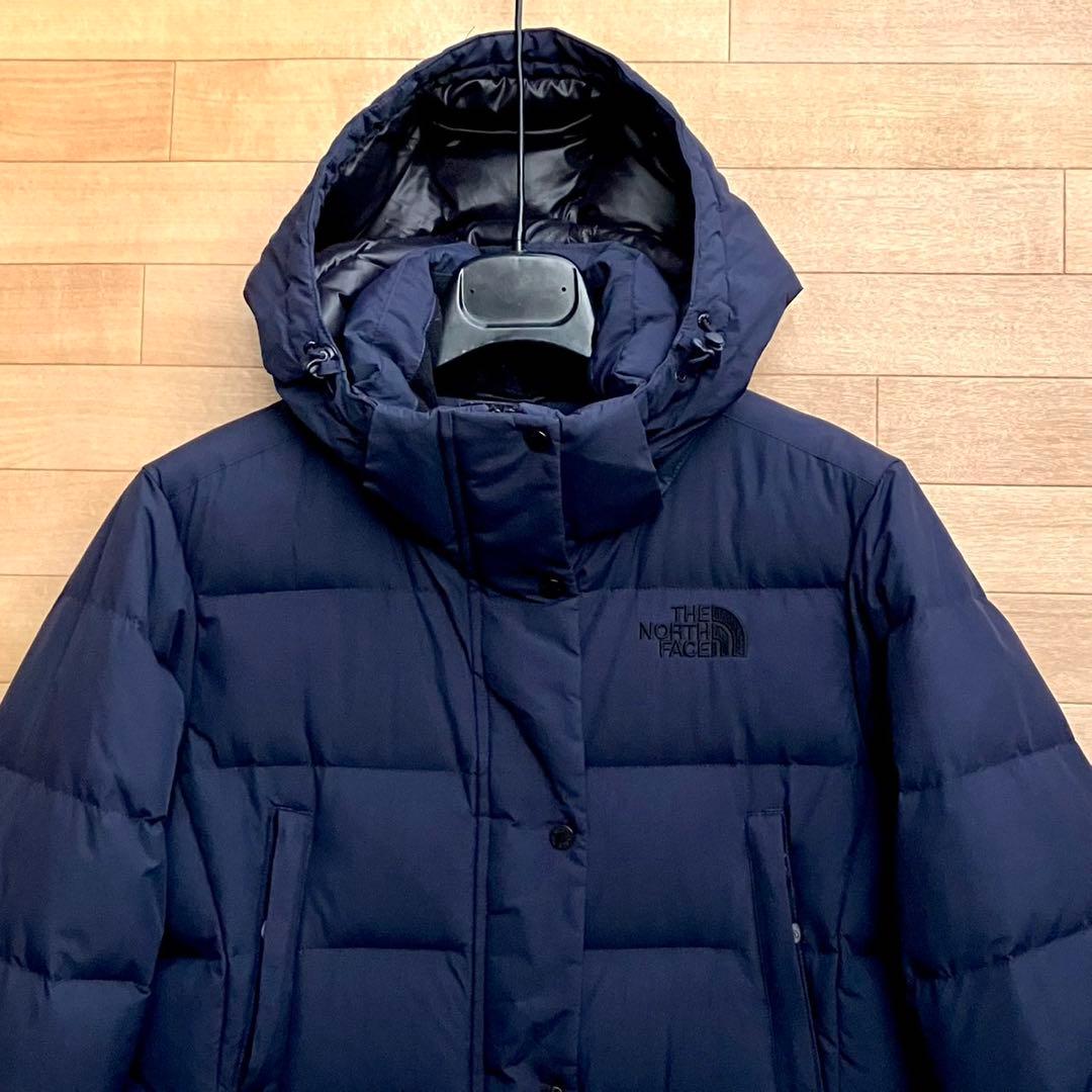 L ザ ノースフェイス ダウンジャケット ダウン ダウンコート 紺