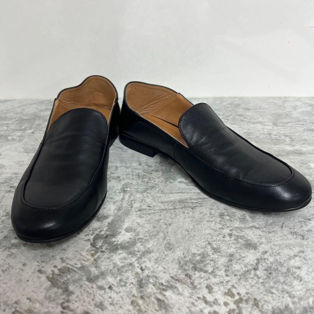 美品　SLOBE IENA スローブイエナ　黒レザー ローファー　23cm
