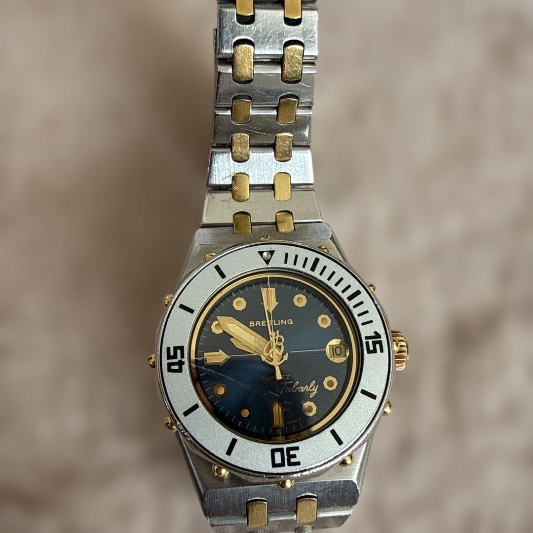 BREITLINGクォーツ ブラックダイヤル 時計