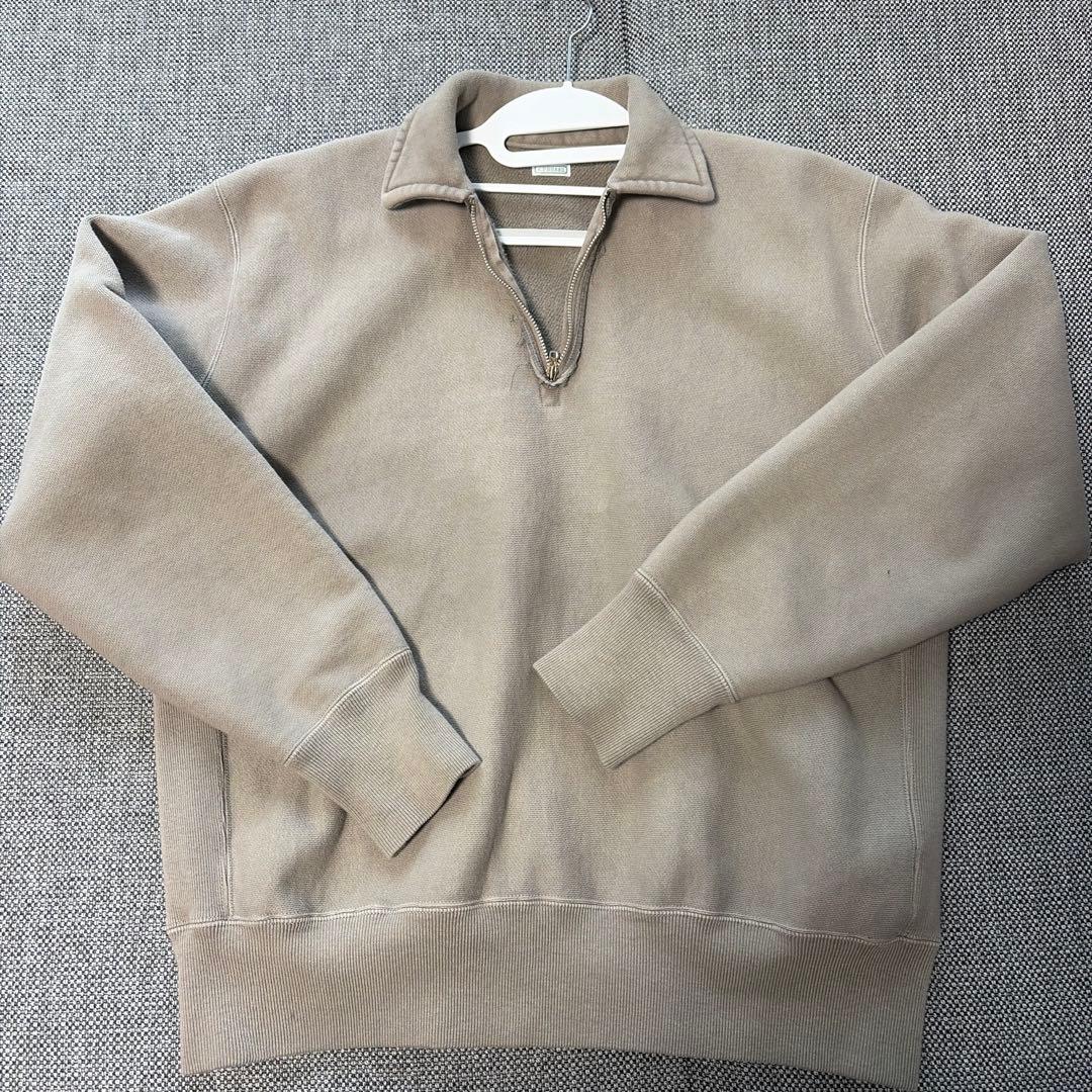 トップス A.PRESSE Vintage Half Zip Sweat Shirt 2