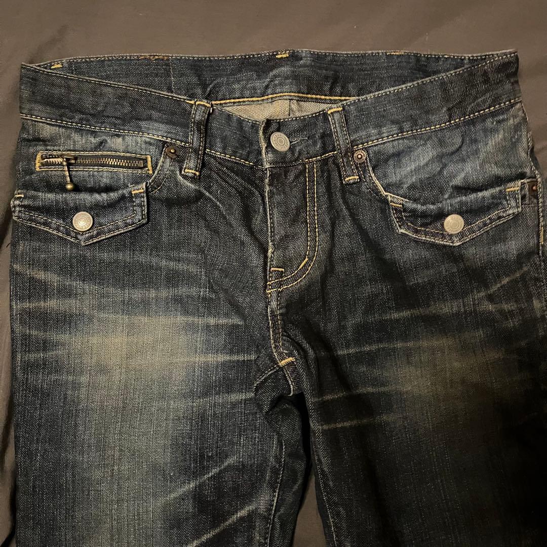 Hysteric Glamour フレアデニム ワイドデニム y2k