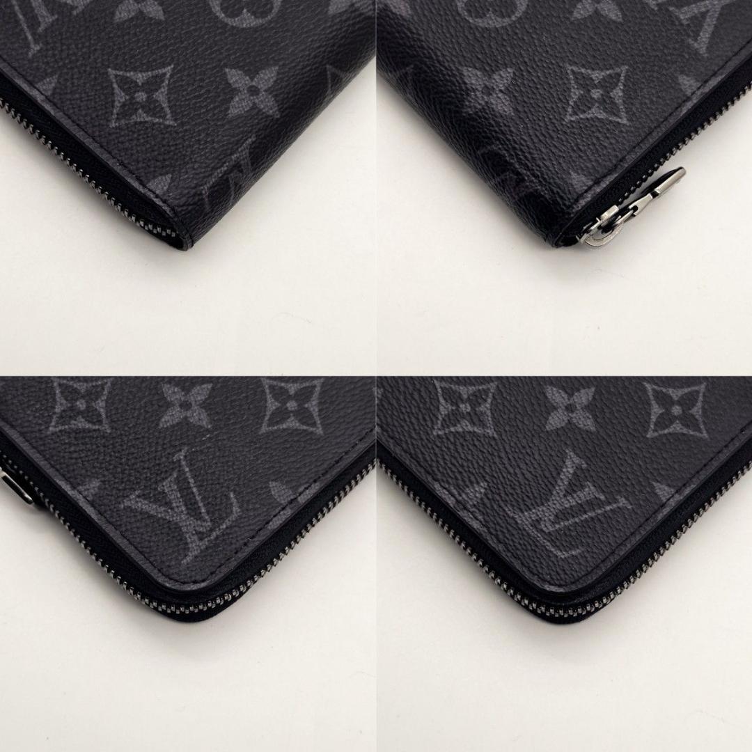 aaa♡ ヴィトン 長財布 エクリプス ホリゾンタル ブラック A2