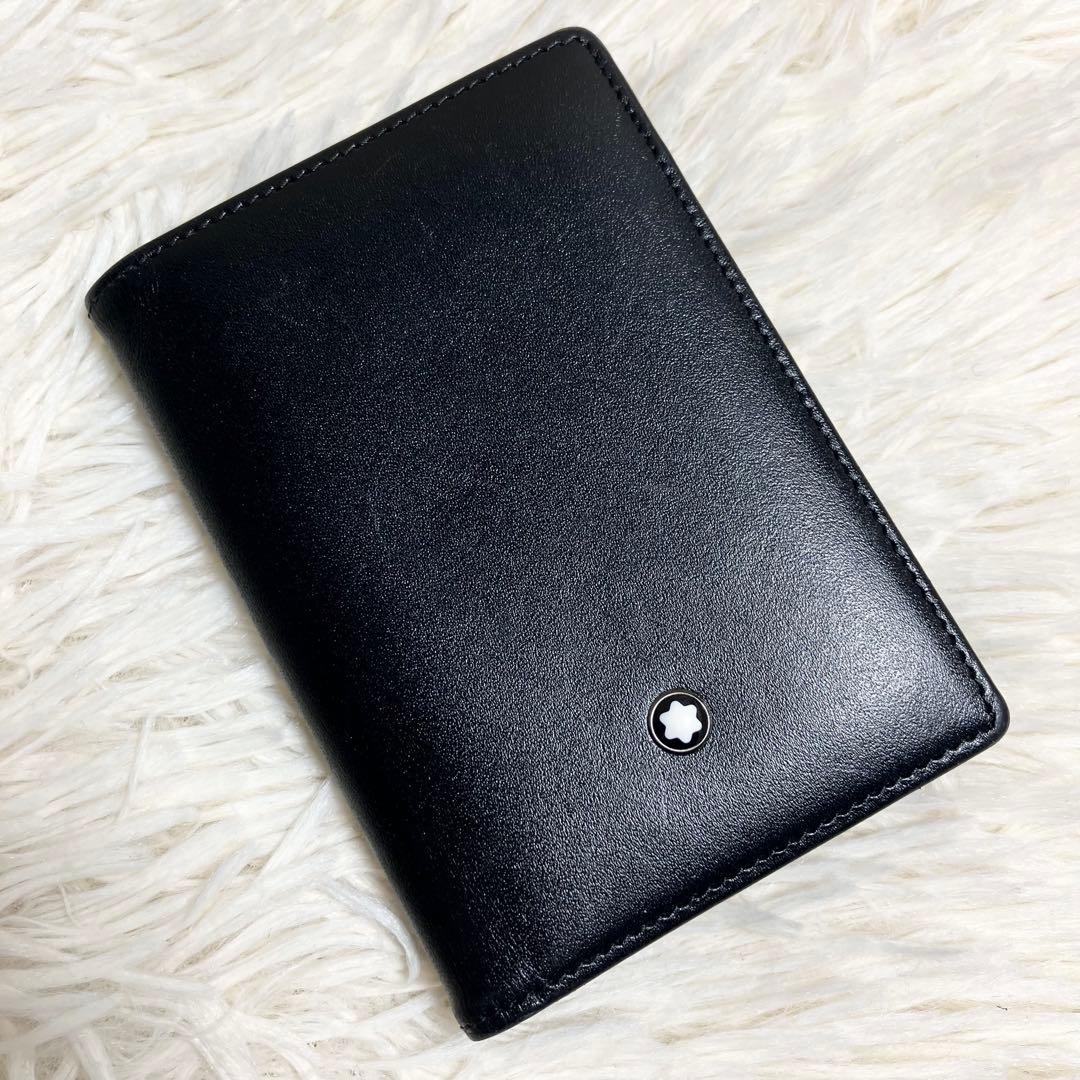 【極美品】 モンブラン カードケース 名刺入れ ブラック