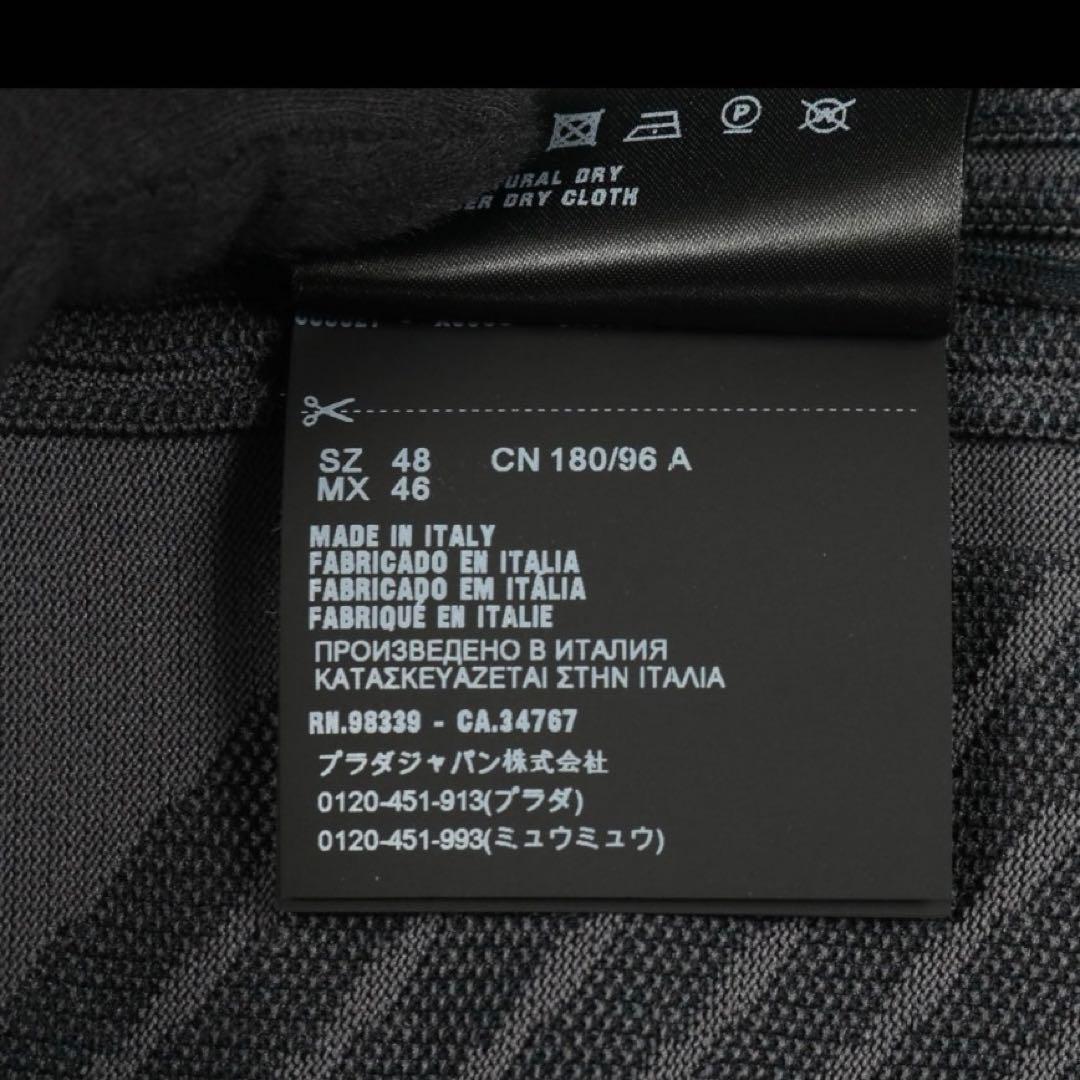 PRADA ブラック 長袖ニット 48