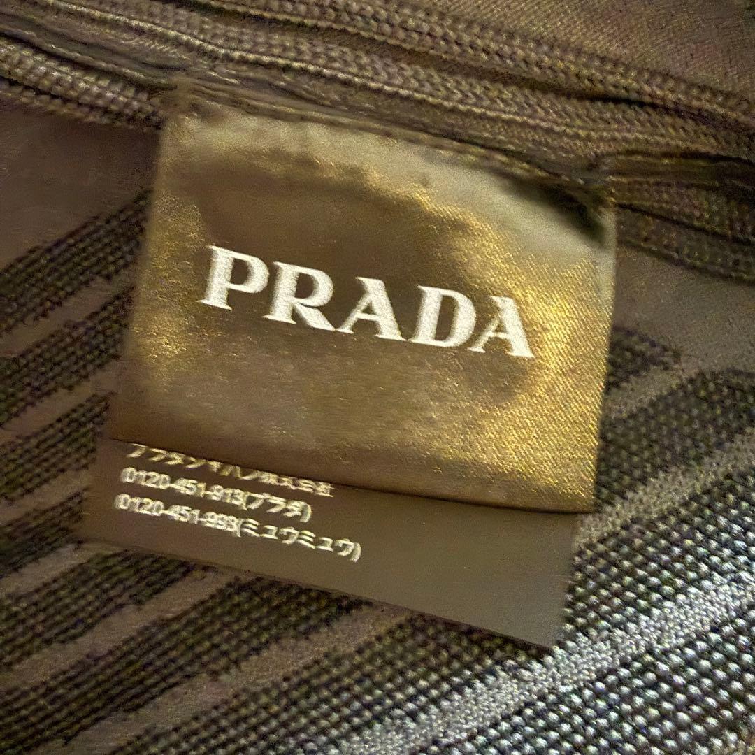 PRADA ブラック 長袖ニット 48