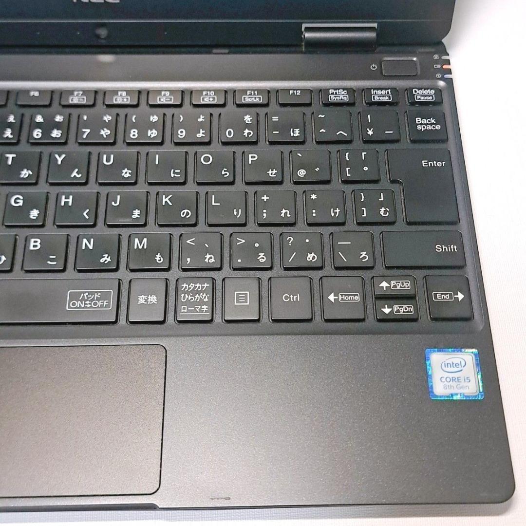 D47【訳あり】NECノートパソコン 8世代i5/SSD/メモリ8 Win11
