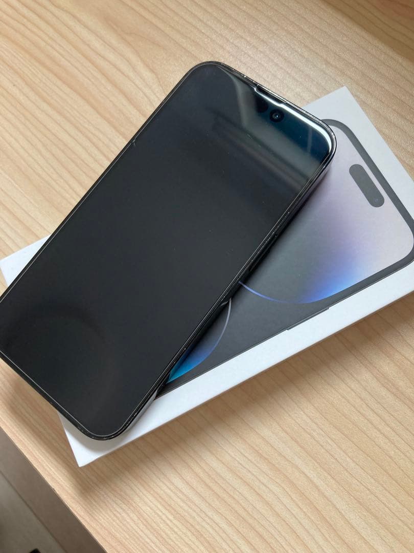 iPhone 14 Pro スペースブラック 512gb 背面割れあり