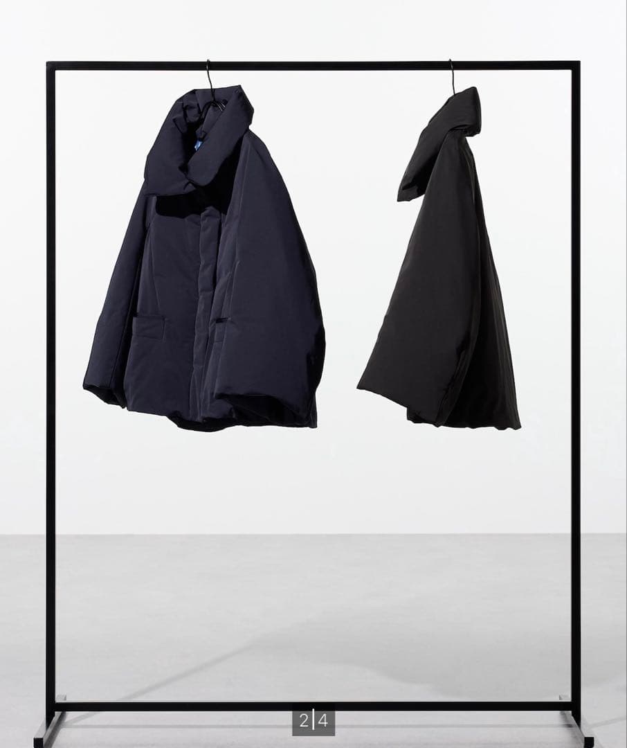 【24h以内発送】UNIQLO +J ハイブリッドダウンジャケット S ネイビー