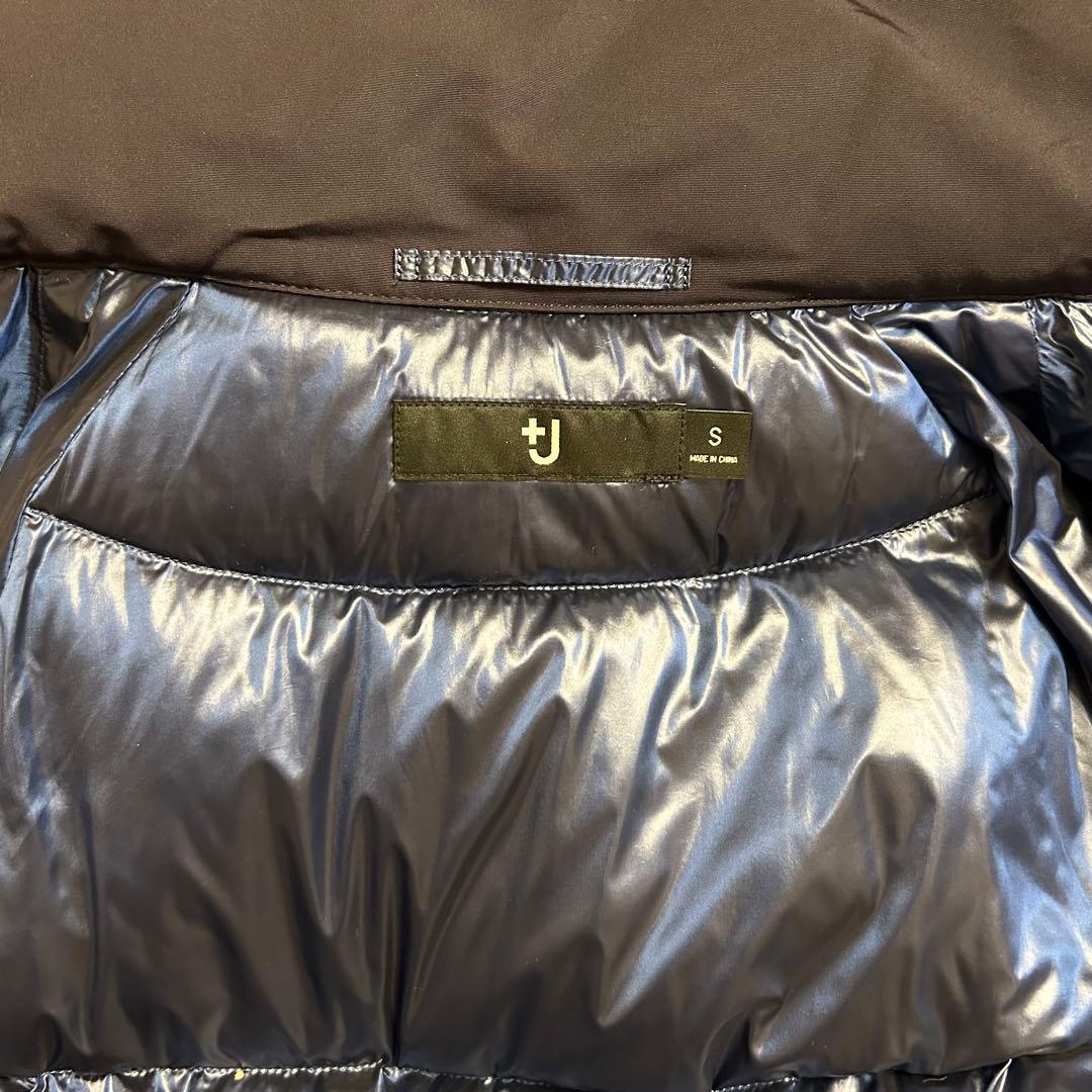 【24h以内発送】UNIQLO +J ハイブリッドダウンジャケット S ネイビー