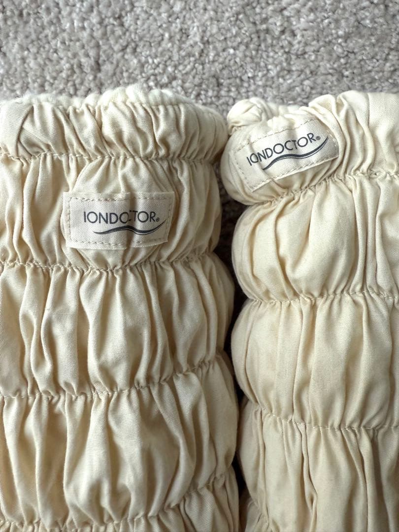 イオンドクター レッグウォーマー アイボリー