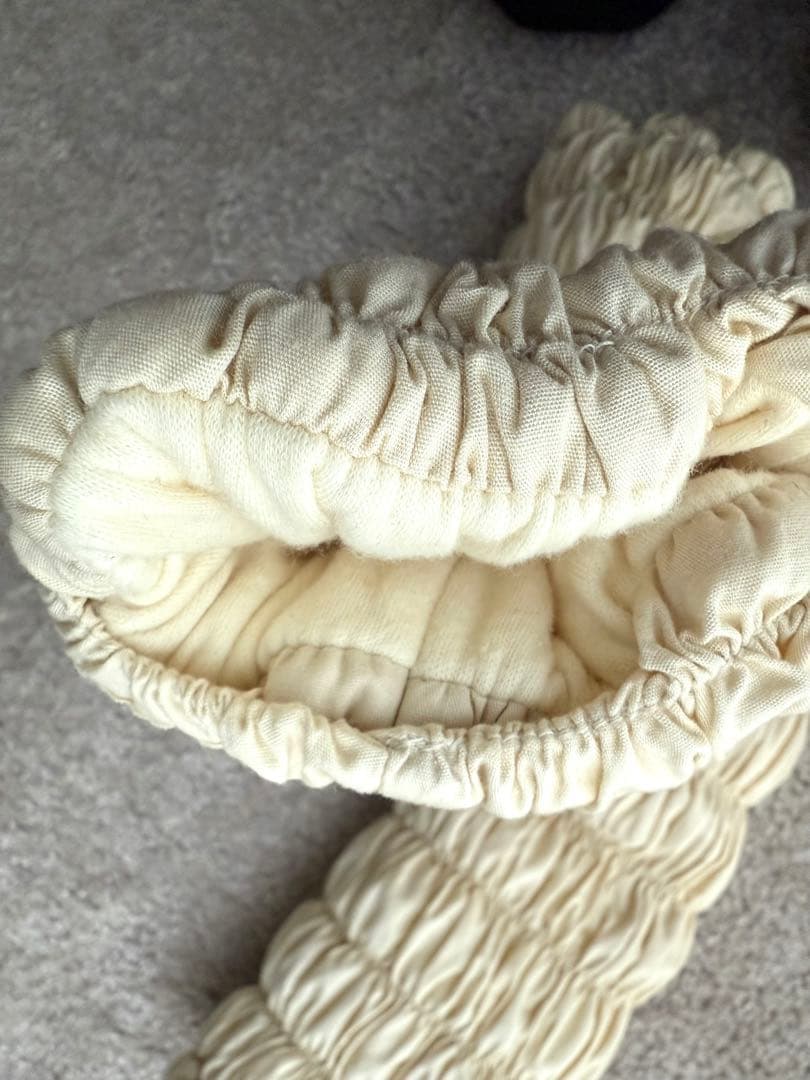 イオンドクター レッグウォーマー アイボリー