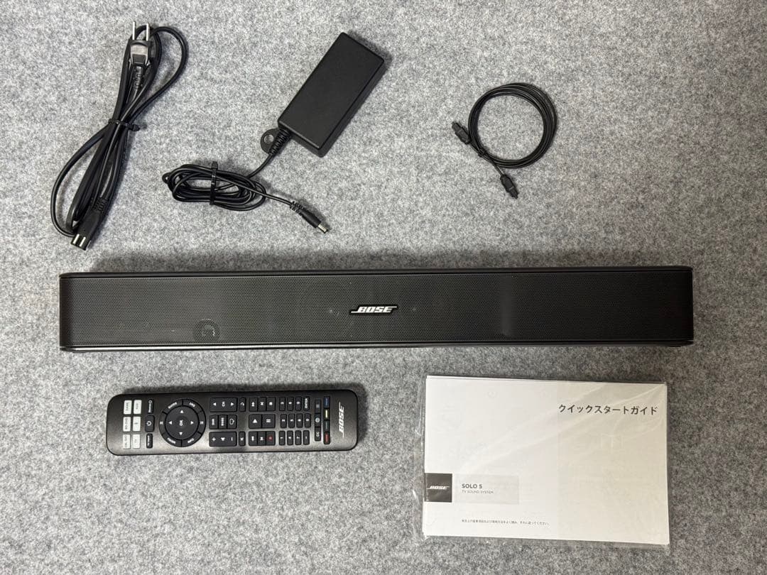 Bose サウンドバー Solo 5 TV Sound System